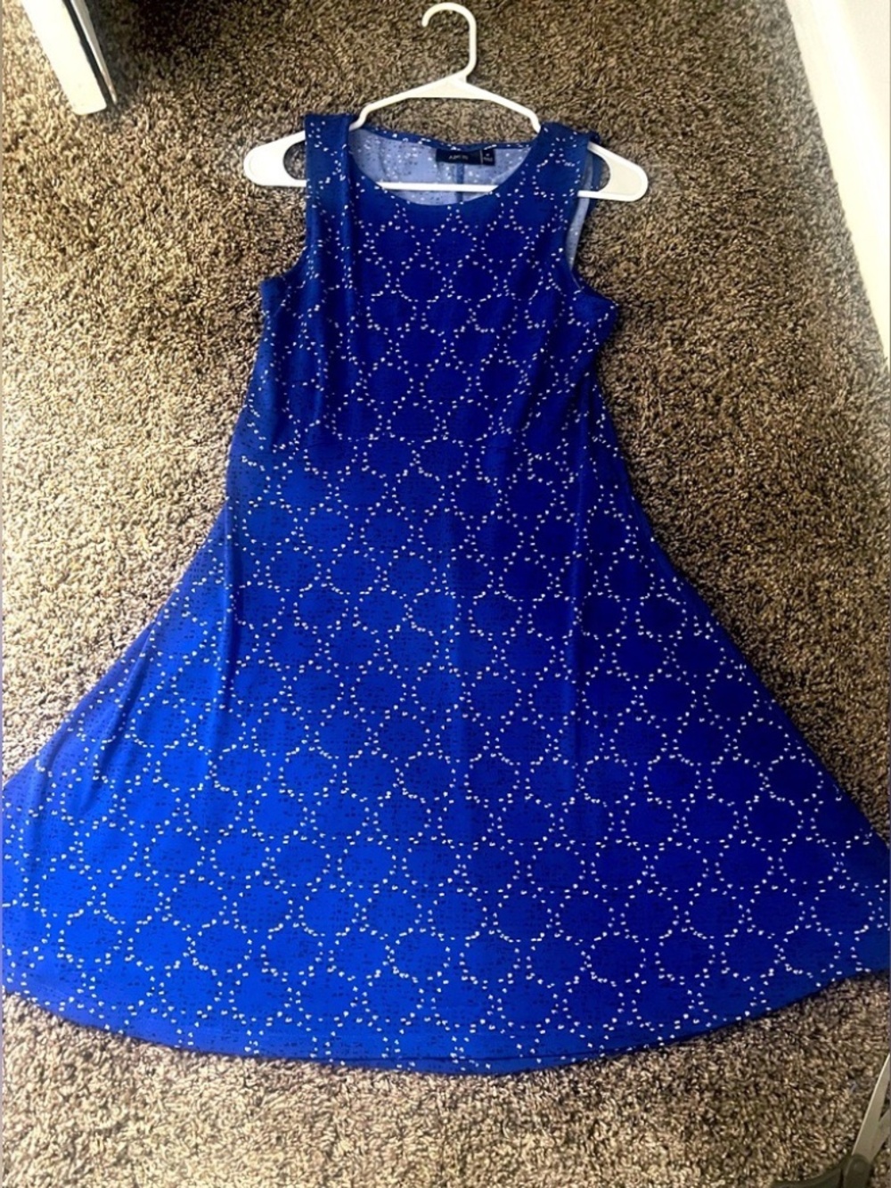 APT. 9 SIZE MEDIUM M BLUE MINI DRESS LOT5930